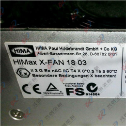 HIMA X-FAN 18 03模拟输入原始卡